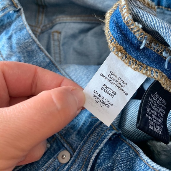 Madewell A line raw hem jean denim skirt 26 (e18) - Picture 5 of 7